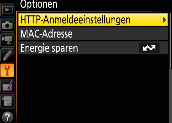 Nikon D5 Menu und meine Grundeinstellungenen
