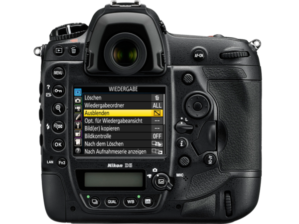 Nikon D5 Menu und meine Grundeinstellungenen