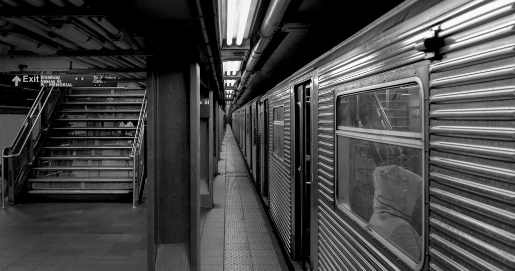 Subway Station Hight St. an der Brooklyn Bridge