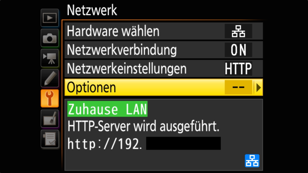 LAN / WLAN Einstellungen