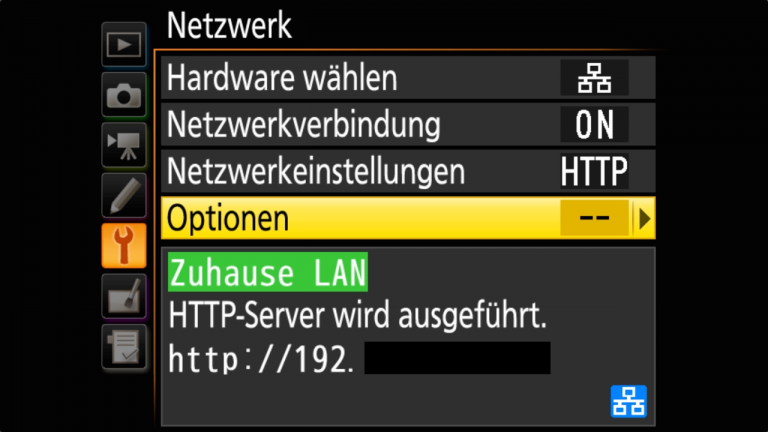 Nikon LAN-Adapter