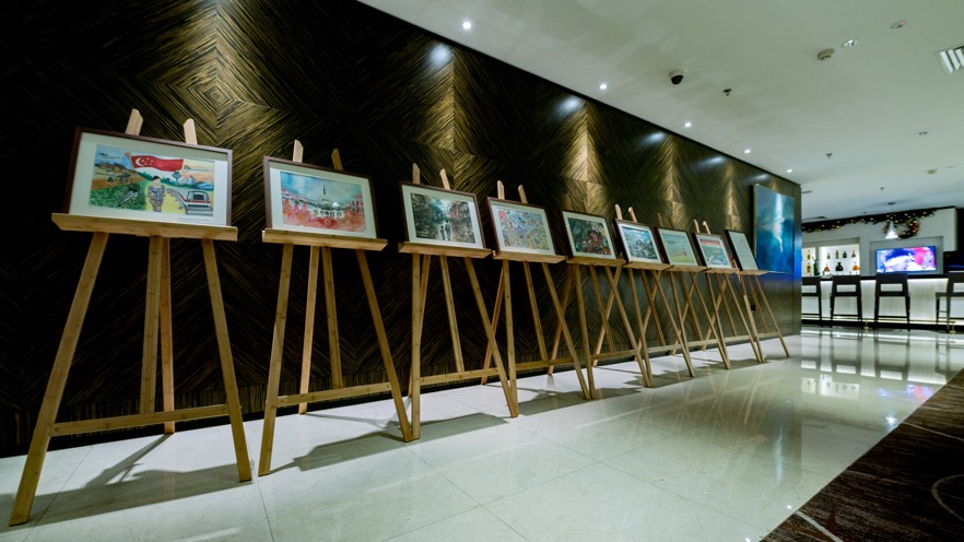 Airline Lounge, First-Class, Singapore