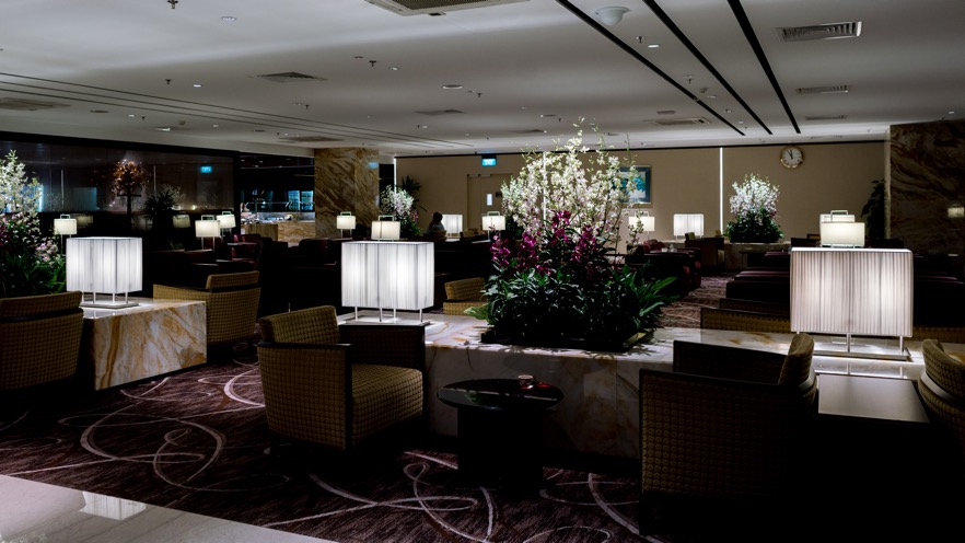 Airline Lounge, First-Class, Singapore