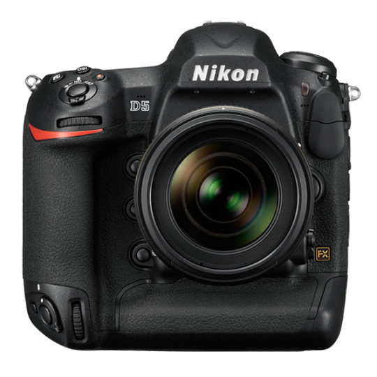 Nikon D5 Front View