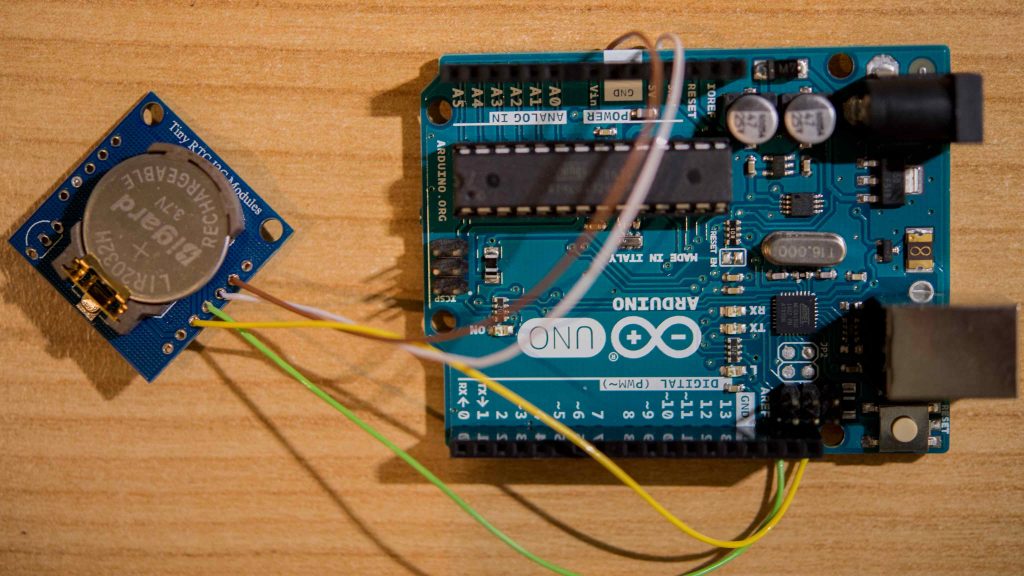 Arduino Uno 3 Intervalometer «Pro-Timer Free» Tiny I2C - RTC Time Shield im Eigenbau