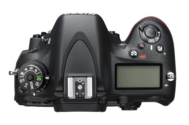 Nikon-D600 Top View