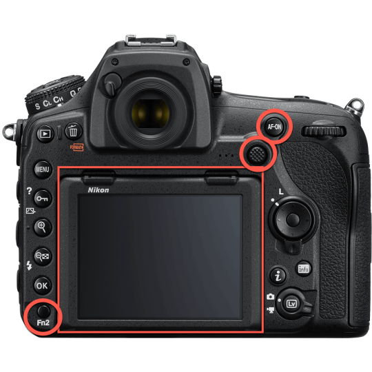 NIKON D850 BACK