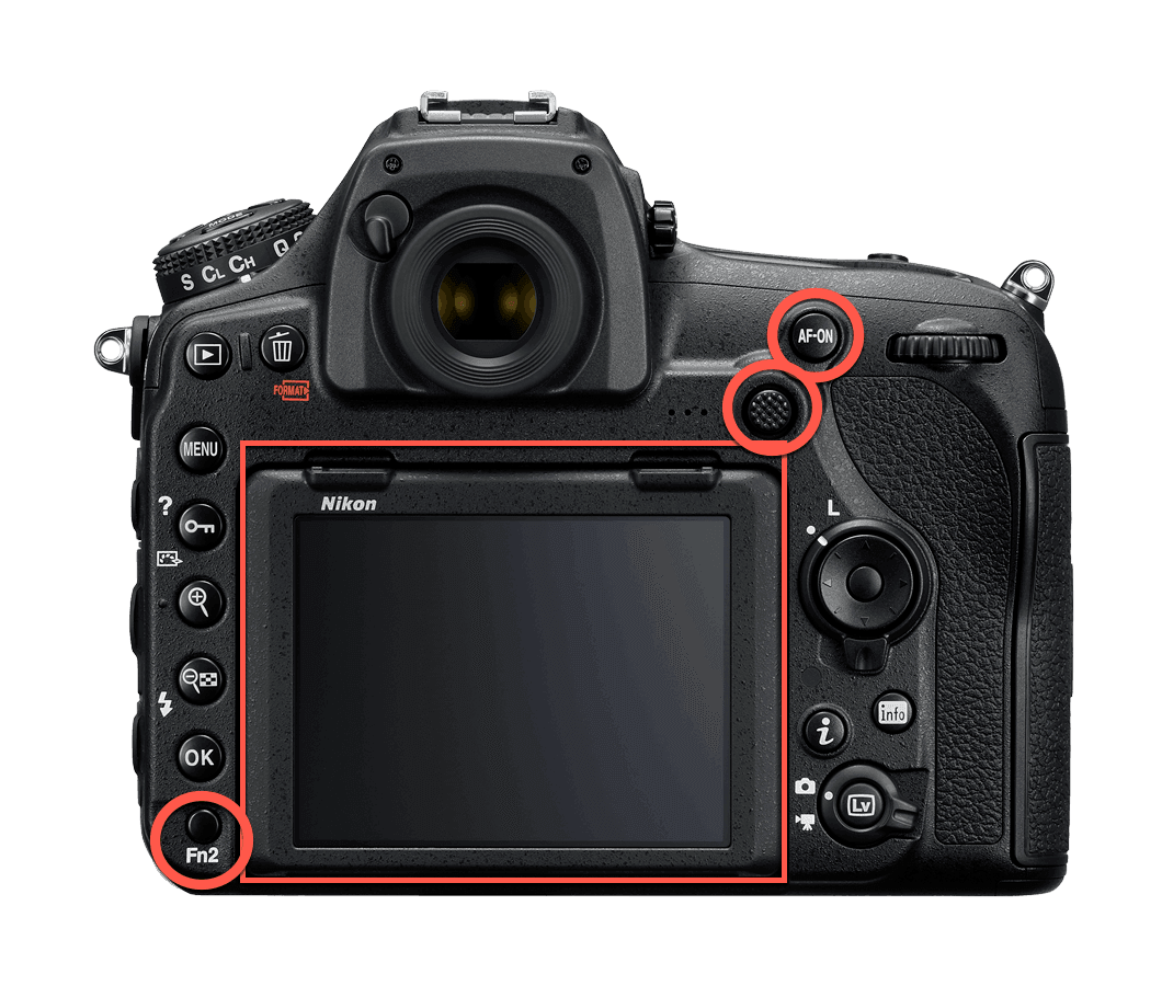 NIKON D850 BACK