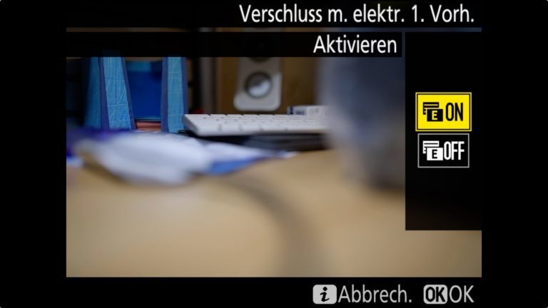 Nikon D850 Elektrischer Vorhang