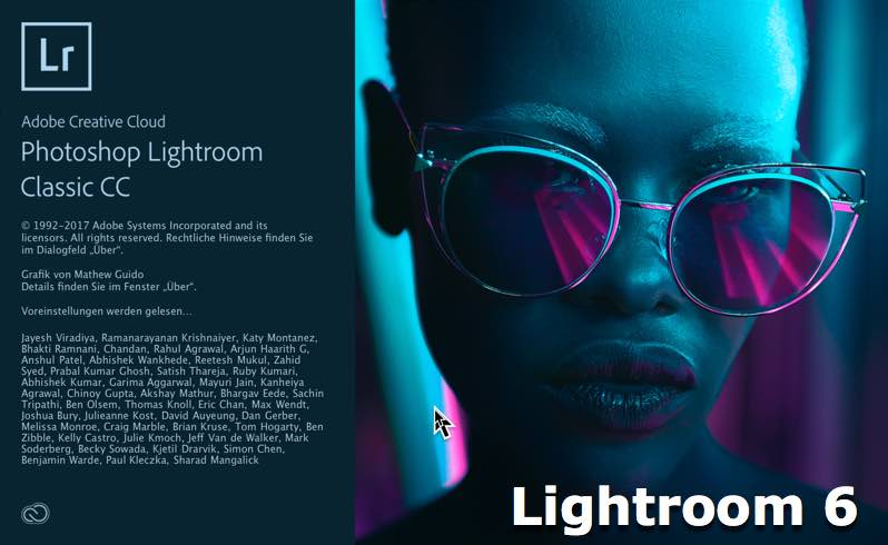 Adobe Cloud Lightroom Classic CC - V6