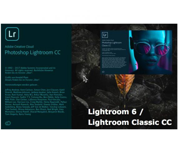 Adobe Cloud Lightroom Classic CC - V6 CC