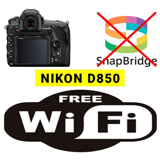 Nikon D850 QDSLRDashboard Problemumgehung (Wi-Fi ohne SnapBridge) von NikonRumors