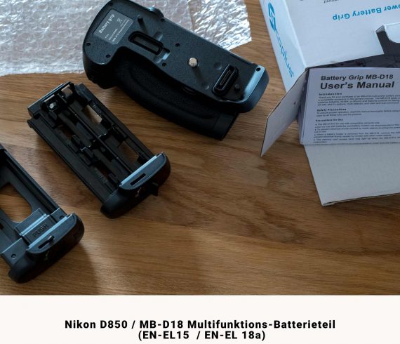 Nikon D850 / MB-D18 Multifunktions-Batterieteil