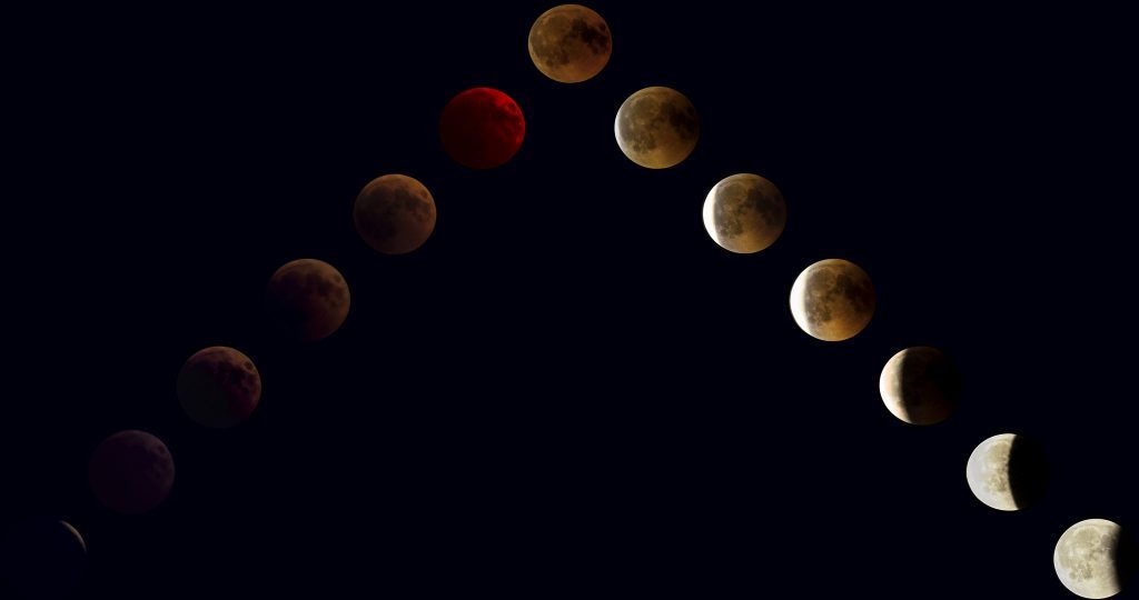 Mondfinsternis Blutmond Säntis 2018