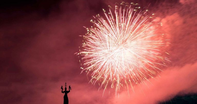 Feuerwerk, Rapperswill, Jona, Konstanz, Das kleine Foto 1 X 1