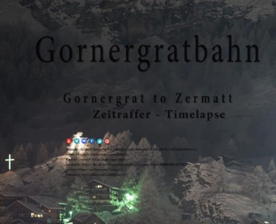 Gornergrat to Zermatt - Gornergratbahn