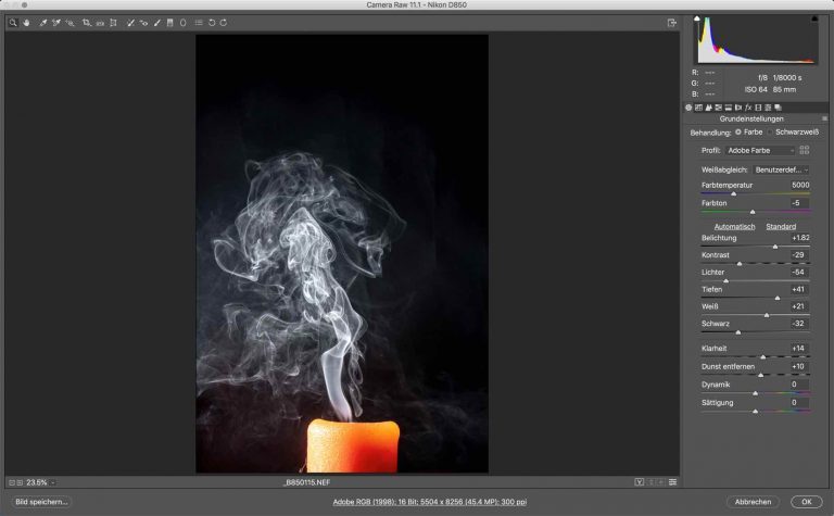 Adobe Photoshop RAW-Konverter