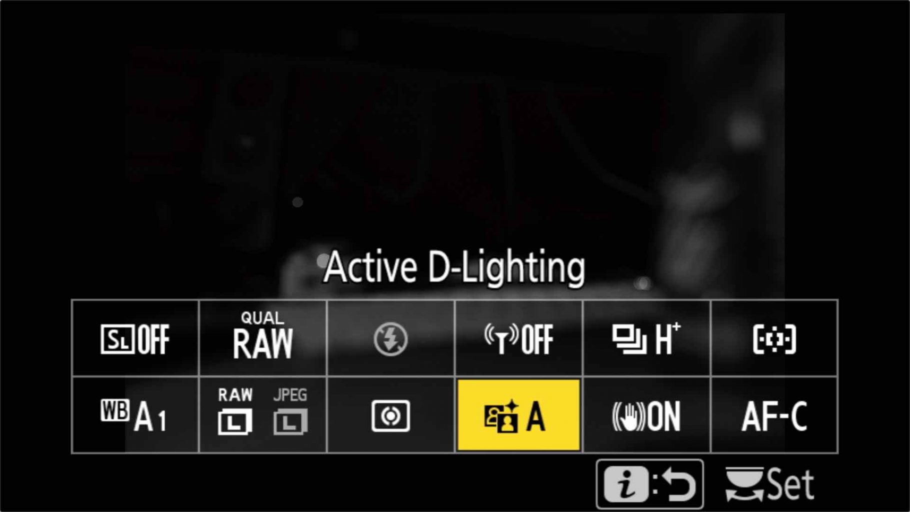 Nikon Z7 Aktive D-Lighting