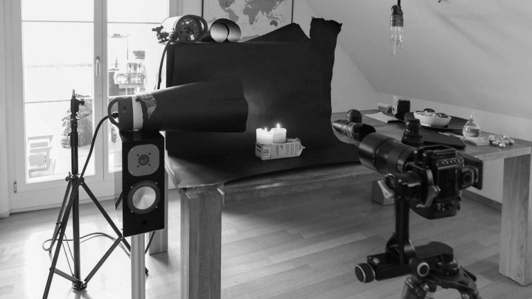 Setup Rauchfotografie