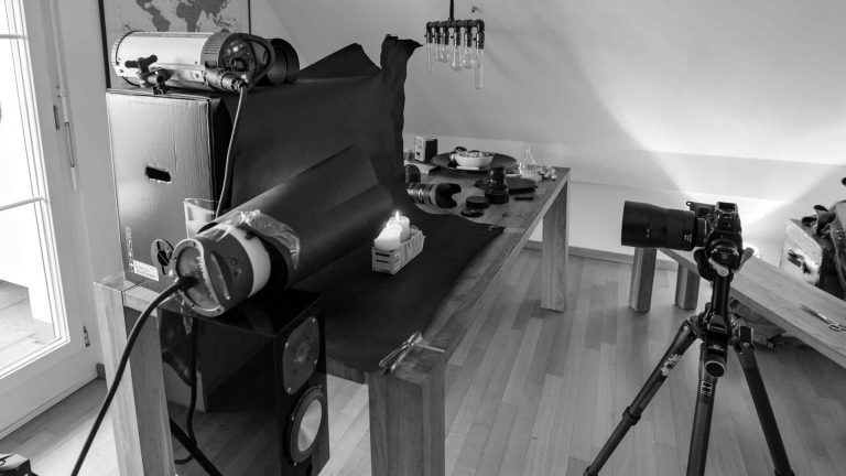 Setup Rauchfotografie