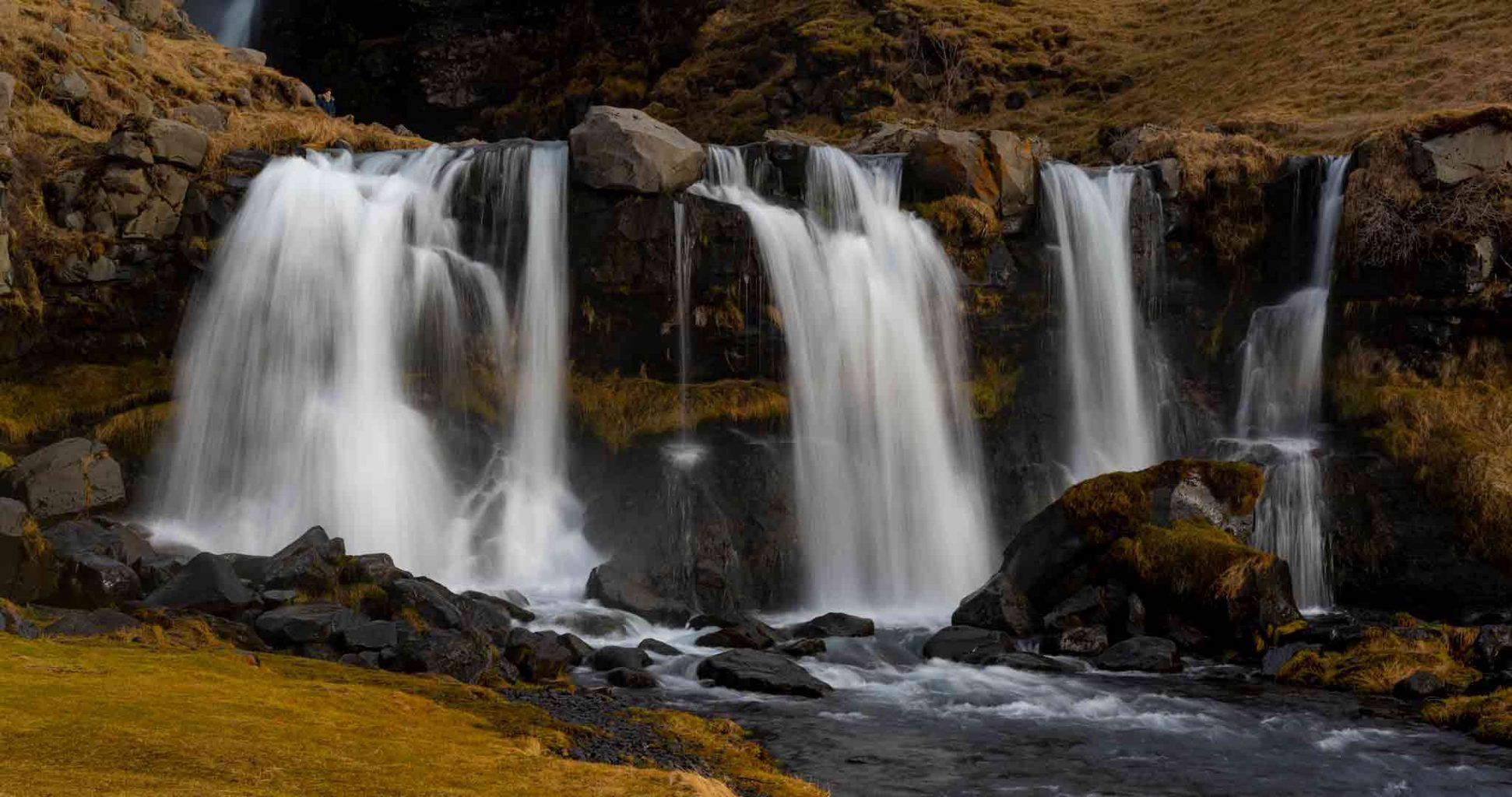 Island Gluggafoss abseits der Hauptroute