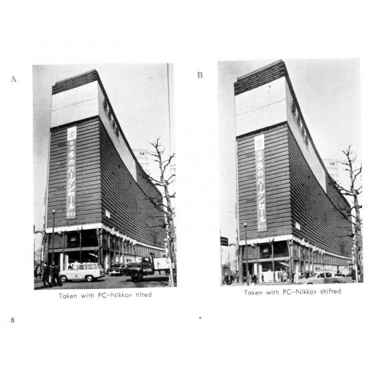 35mm f/3.5 PC-Nikkor – Shift von 1961