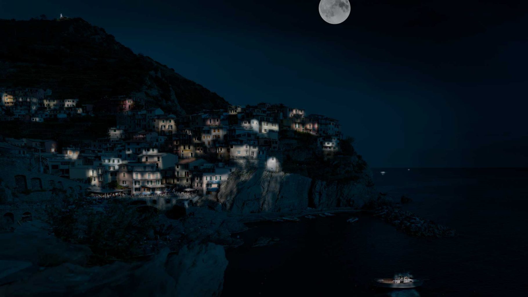 Tag zu Nacht "Cinque Terre"