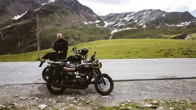 [Vlog] Motorrad-Tour durch die Alpen mit Triumph Bonneville T120 Black und Scrambler 1200 XE