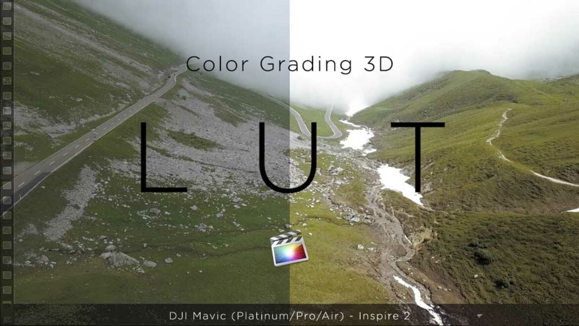 Color Grading 3D LUTs zur Farbkorrektur in Final Cut Pro X