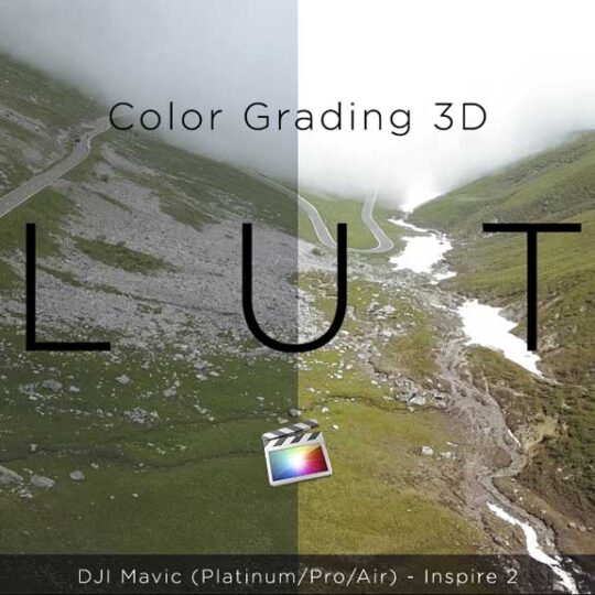 Color Grading 3D LUTs zur Farbkorrektur in Final Cut Pro X