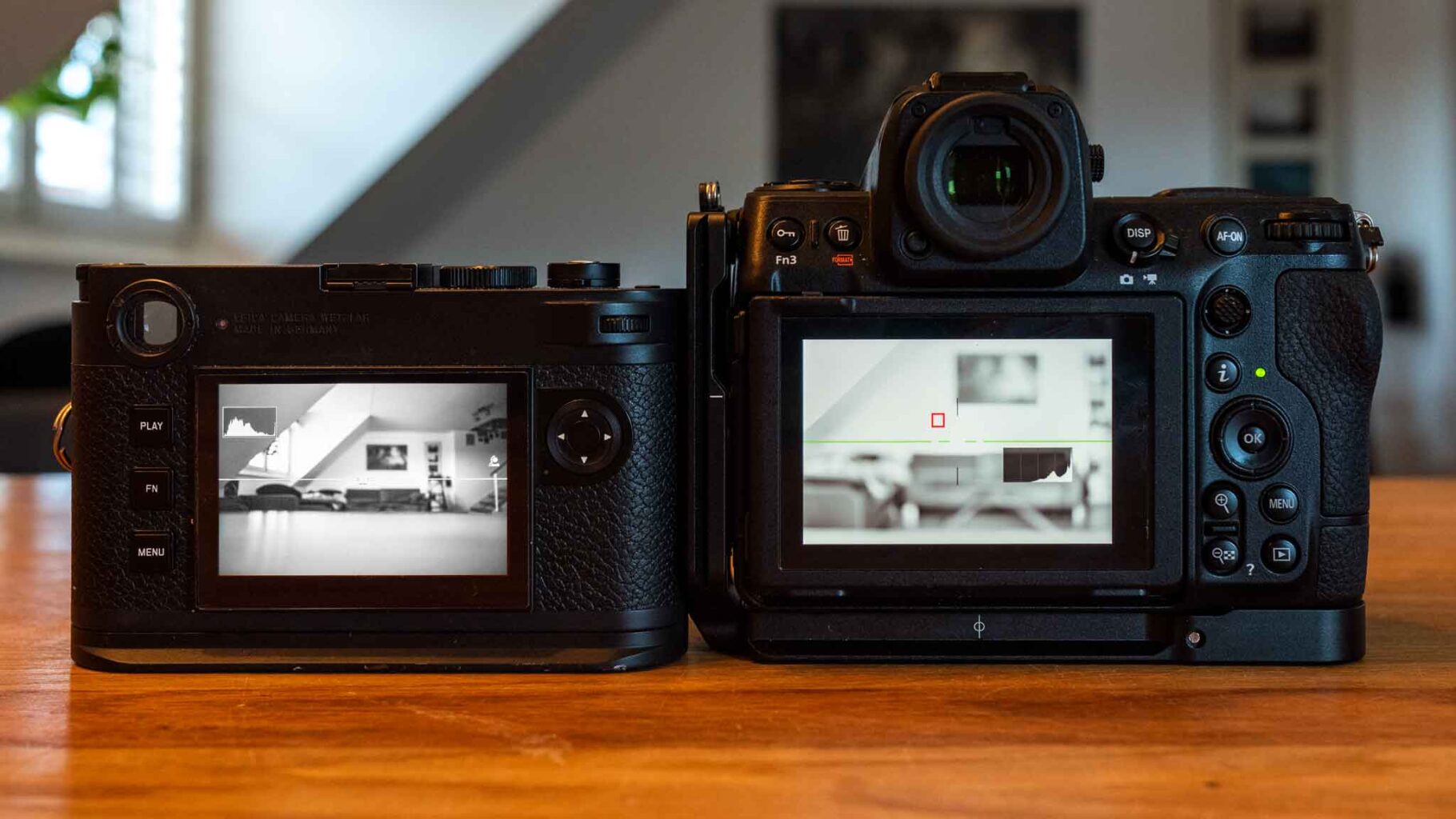 Leica Nikon Monochrome - Kamera auf Schwarzweiss einstellen [2:1] -  Kamera auf Schwarzweiss einstellen [2:1]