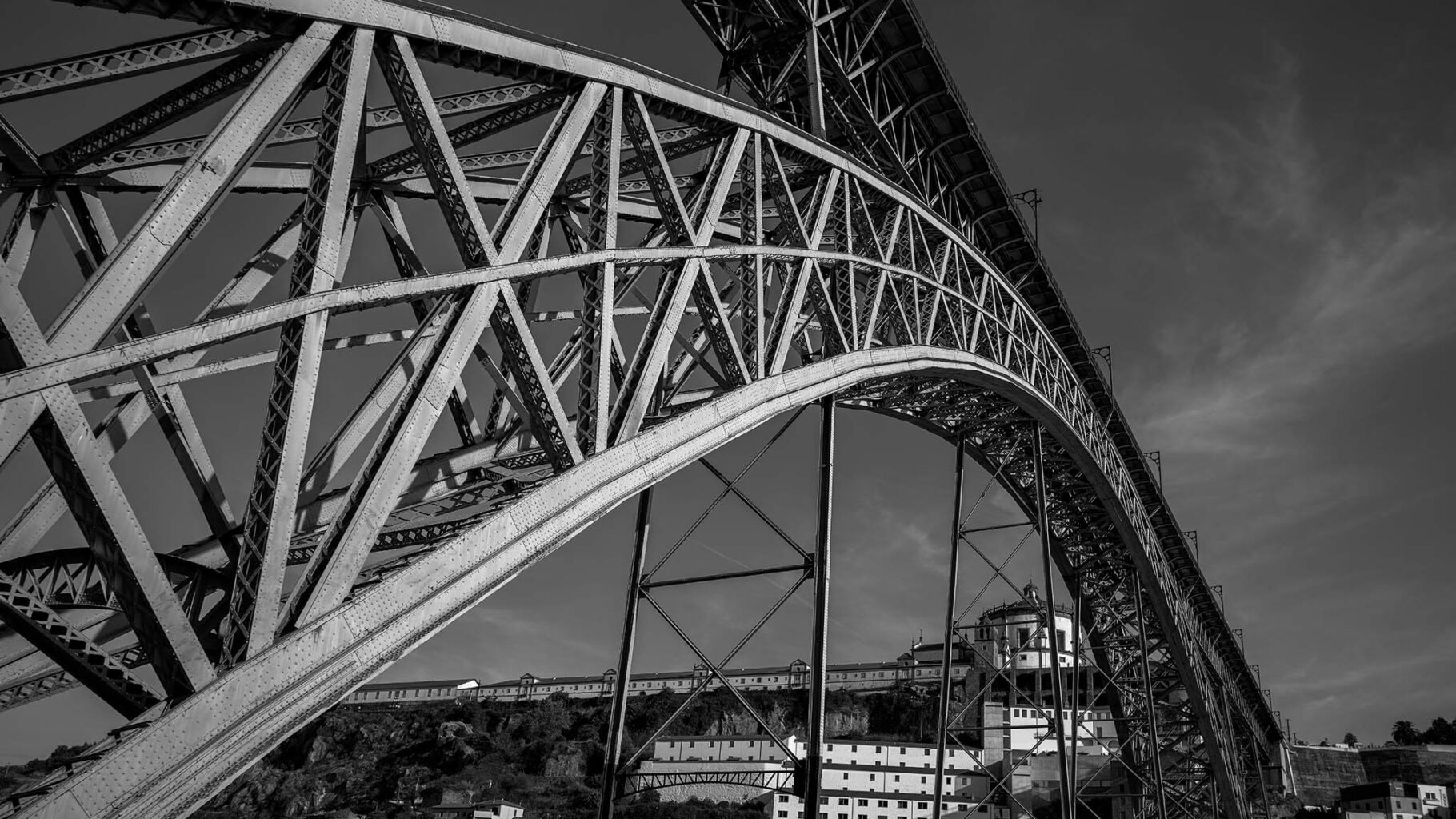 Diese 3 Festbrennweiten braucht jeder-Brücke in Porto Portugal