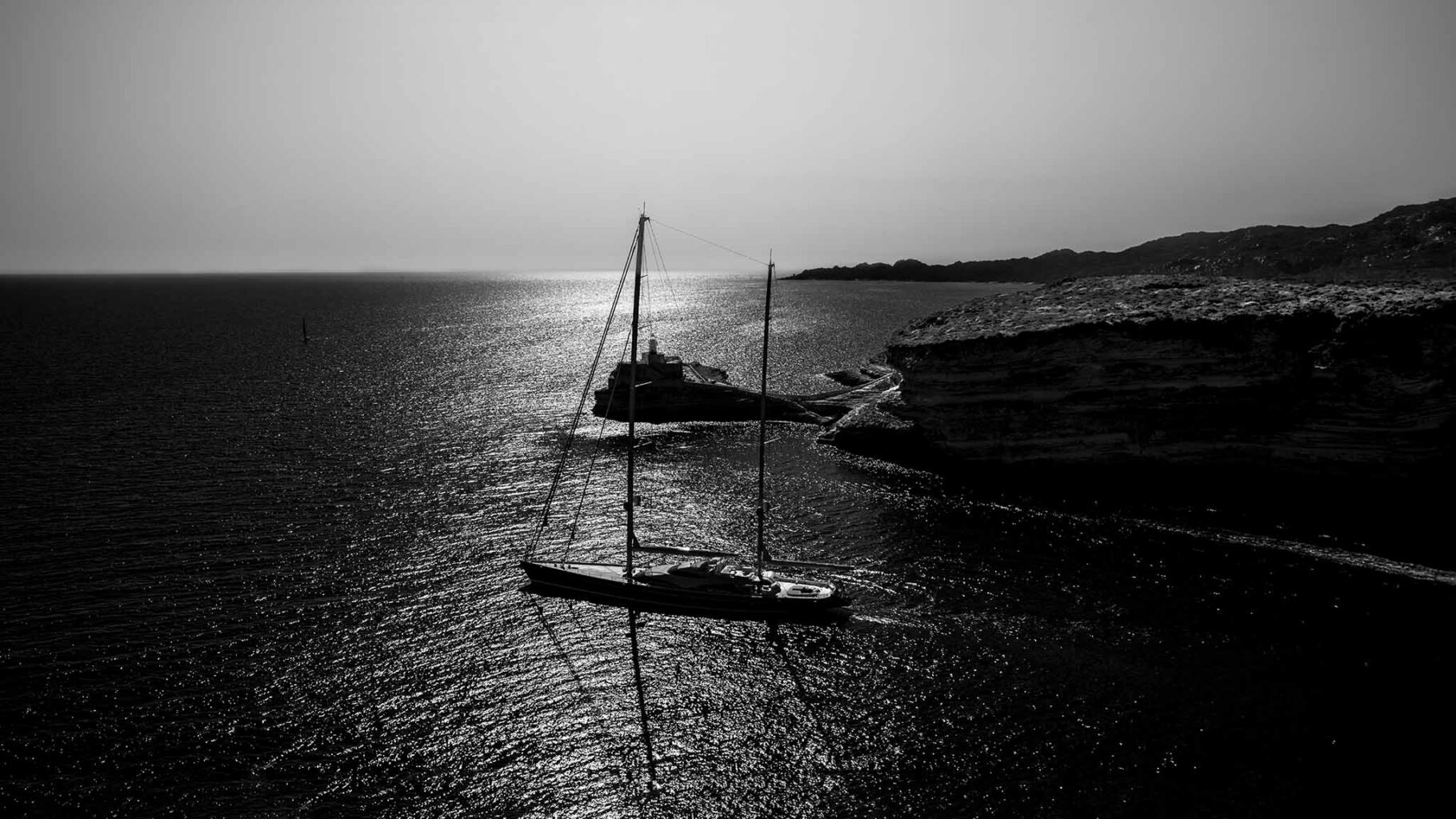 Sardinien Hafen nach Korsika