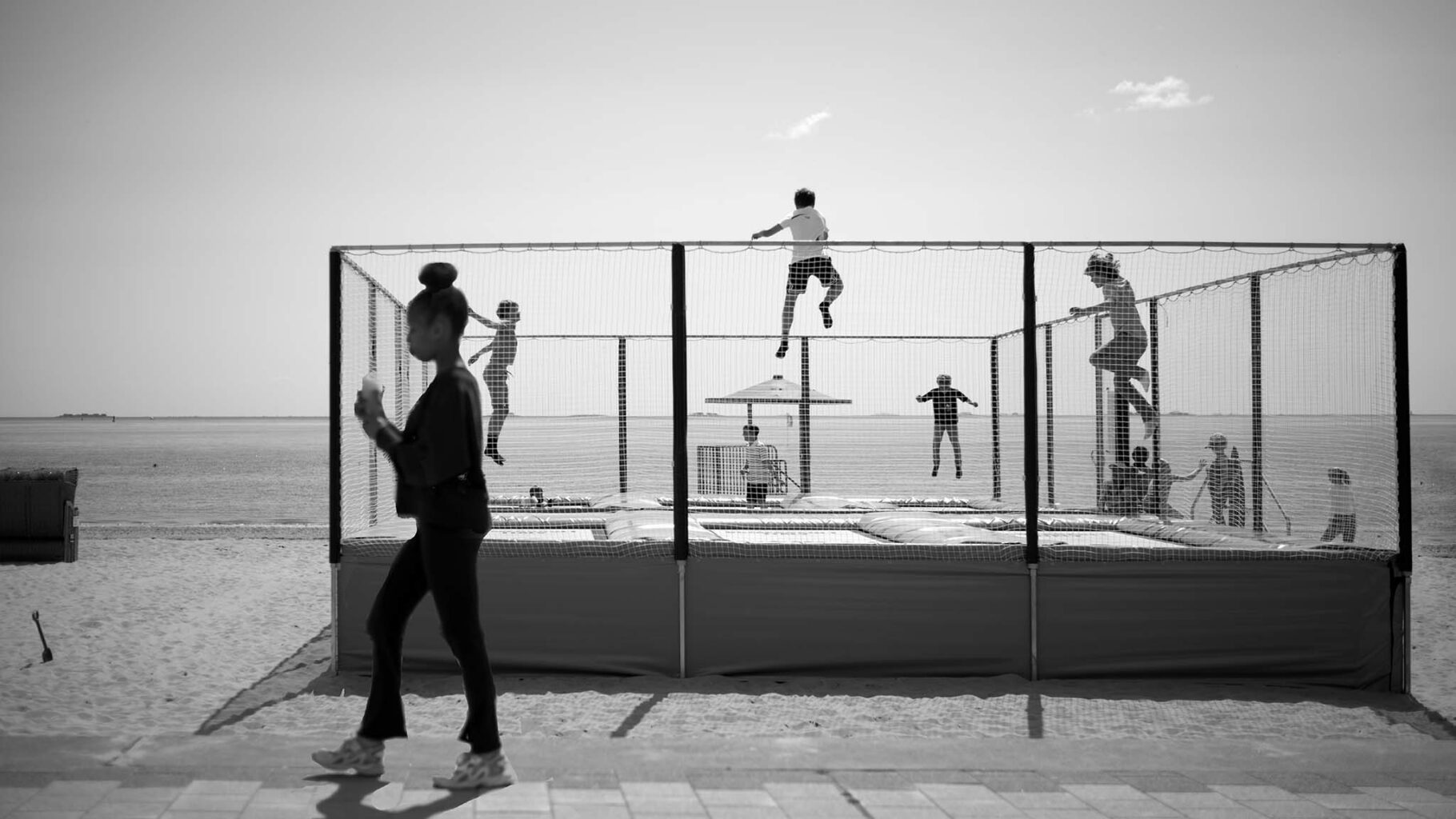 Springtrampolin auf Föhr